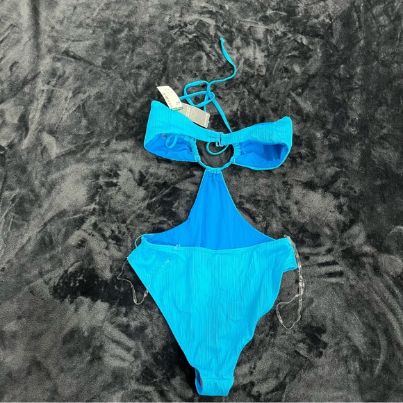 BNWT Simons blue one piece swimsuit - Picture 4 of 4